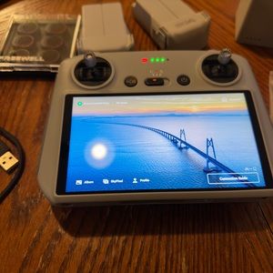 DJI drone controller works with mini series and Mavic 3 series
